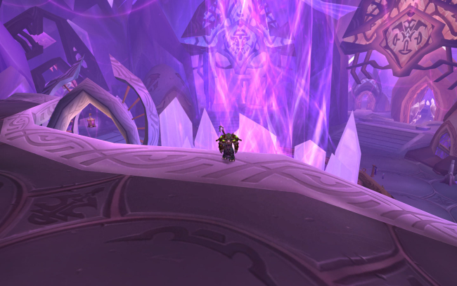 Seriously, there is no one to kill in Exodar.... ever.