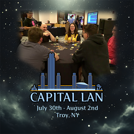 Table Top Badge - Capital LAN 2026