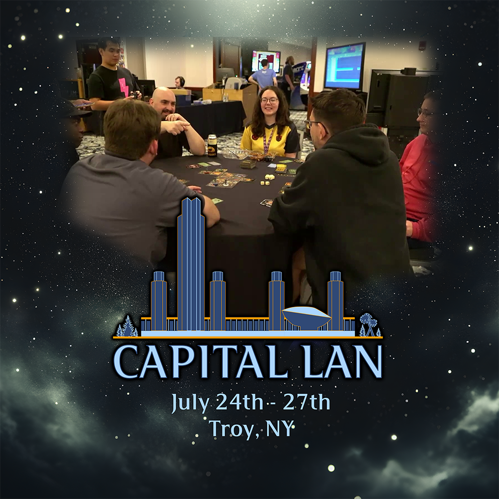 Tabletop Badge - Capital LAN 2025